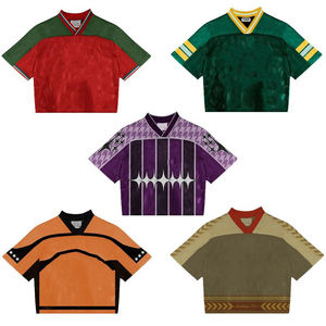 Vente en gros 2024-25 vêtements de football américain cousus de qualité supérieure brodés Nfling 32 équipes maillots de football américain - Product Image 4