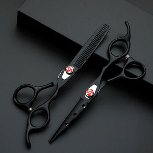 กรรไกรตัดผมสแตนเลสอย่างดี ราคาสุดคุ้ม รุ่นใหม่ล่าสุด สำหรับช่างตัดผม ปลายคม ตัดแต่งทรงผมได้ ใช้ได้ทั้งตัดและซอย - Product Image 2