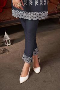 Nueva llegada Trending Best Quality Top Cotton Schiffli Work Kurti Pant con fabricante de Surat India - Product Image 6