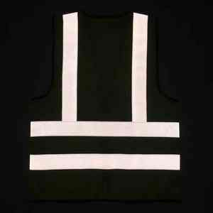 Gilet de sécurité blanc pour travaux de construction avec logo personnalisé 2025 Vestes de sécurité Gilet de sécurité personnalisé avec poches personnalisées - Product Image 4
