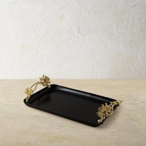 Elegante Bandeja de Servicio de Metal Hecha a Mano, Apta para Lavavajillas, Ecológica, para Decoración Tradicional/Moderna, Presentaciones Elegantes y Festivas - Product Image 2