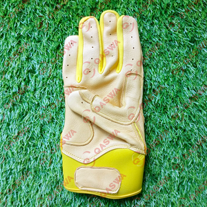 Guantes de bateo de béisbol de cuero genuino resistente para hombres y mujeres, guantes de entrenamiento para deportes al aire libre, equipo de alto rendimiento - Product Image 5