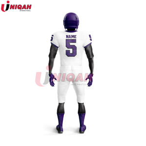 Camisetas de Fútbol Americano Personalizadas XL, Transpirables, de Poliéster/Algodón, Impresión por Transferencia de Calor, Ropa Deportiva Americana de Alta Calidad, Calidad Única - Product Image 5