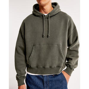 Sweat à capuche en molleton de coton 100% de haute qualité pour hommes OEM Supply Workout Lifetime Active Wear Winter Autumn Regular Fit Man Hoodies - Product Image 4