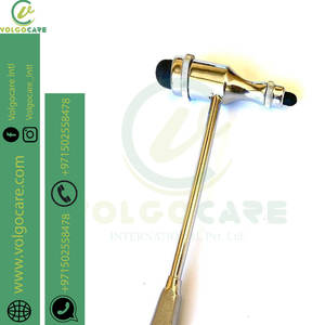 Best Price Made Wit Stainless Steel Neurological Reflex <b>Hammer</b> with Pointed Tip Handle for Cutaneous and Superficial Responses - Product Image 2