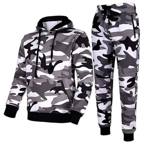 ชุดวอร์มลำลองผ้าฝ้ายแท้ 100% ระบายอากาศได้ดี แบบสั่งทำพิเศษ ชุดเซ็ตสองชิ้นสำหรับผู้ชาย พร้อมเสื้อฮู้ดและกางเกงวอร์ม - Product Image 6