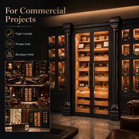 Humidor sur mesure OEM ODM pour salon de cigares, club privé