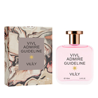 VILILY 100ml Brume Corporelle Boisée Florale Parfum Personnalisé Simple pour Femme Usage Quotidien Cadeau Voyage Luxe Parfums Arabes Originaux