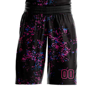 Tenue d'équipe de basketball, uniforme de taille plus, été, antibactérien, séchage rapide, respirant, ensemble de shorts, fabriqué en polyester 100%, durable - Product Image 4