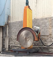 Machine de découpe automatique de blocs Dafon, efficace pour le rabotage des surfaces de marbre et de granit et la correction des irrégularités
