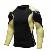 Jiu Jitsu brésilien BJJ Rash Guards Chemises de compression respirantes en nylon et spandex Rashguards MMA unis