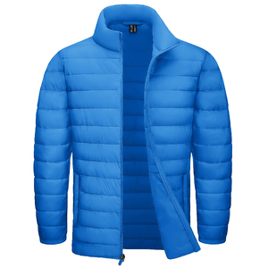 Vente en gros Veste matelassée décontractée à col ras du cou hiver de rue Doudoune en duvet imperméable personnalisée pour hommes respirante Fabriqué au Pakistan - Product Image 1