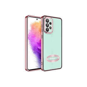 Funda de Silicona Premium Estilo Omega de ASMA para Samsung Galaxy A33 5G, Cubierta Trasera de Silicona Suave, Protección de Cámara, Recorte para el Logotipo, Lila - Product Image 2