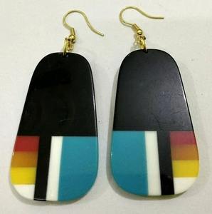 Resin Necklace with Stylish Drop Earrings <b>Set</b> for <b>Women</b>, Designer Party & Casual Wear Resin earrings resin earrings mold - Product Image 1