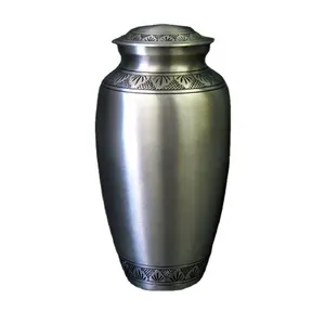 Metal Fancy Royal Luxuries Design und Muster Einäscherung Urne für Mensch und Haustier Asche Japanische Urne Multi color Funeral Crema tion Urn