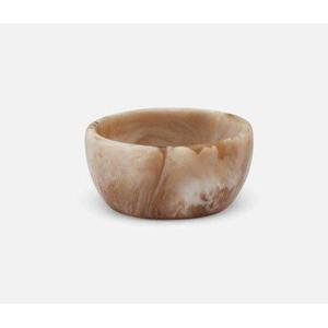 Bols à fruits et à salade en résine de taille moderne et écologiques avec des bols de service faits à la main de qualité supérieure en couleur bleu ciel agate - Product Image 6