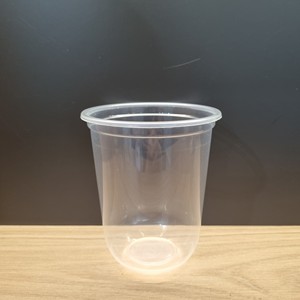 แก้ว2025พลาสติก PP ใสรูปตัว U 12/16/20/24ออนซ์แบบใช้แล้วทิ้งปราศจาก BPA - Product Image 5