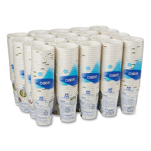 แก้วกระดาษ Dixie Pathways ขนาด 12 ออนซ์ บรรจุ 25 ใบ/ถุง 20 ถุง/กล่อง รวม 500 ใบ (2342WS) - Product Image 3
