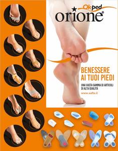 แผ่นรองรองเท้าซิลิโคนเคลือบ ORIONE OK PED คู่ รหัสสินค้า 107 อิตาลี - Product Image 2