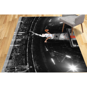 Tapis imprimé : design moderne pour chambre de garçon, cave à bière, salle de sport, avec tapis à poils doux - Product Image 2