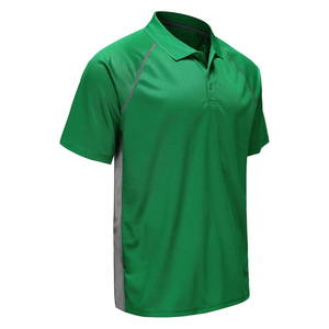 Jersey de hombre de alta calidad para Polo Longitud corta Patrón sólido Absorbe la humedad-Precio al por mayor de fábrica directo - Product Image 2