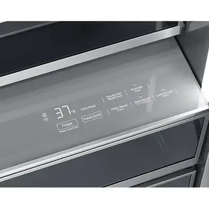 21,6 Cu. Réfrigérateur colonne électrique intelligent de 36 pouces avec connectivité Wi-Fi, caméra de visualisation à distance intégrée et ouverture par pression - Product Image 2