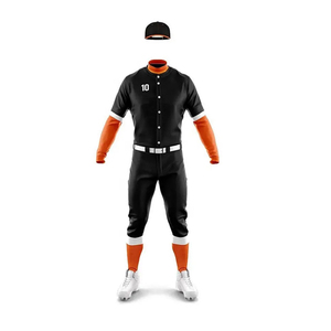 Uniformes de Béisbol para Hombre 2026, con Botones, de Último Diseño, Transpirables, de Secado Rápido, del Mejor Material, Más Vendidos - Product Image 4