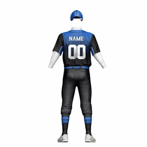 Conjunto de uniforme de béisbol transpirable de alta calidad, ropa deportiva de equipo de diseño personalizado, 100% poliéster, secado rápido - Product Image 3