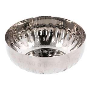 ชามเหล็กทำด้วยมือที่ใช้งานได้ยาวนานสำหรับการปรุงอาหารอเนกประสงค์ต้องใช้เงินขัดเงาปรับแต่งรูปร่างและขนาดได้ตามต้องการ - Product Image 1