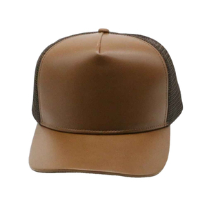 Gorra Deportiva de Malla Curva de 5 Paneles, Color Verde Poliéster, con Logotipo Bordado Personalizado, Gorra Trucker 2026 - Product Image 1