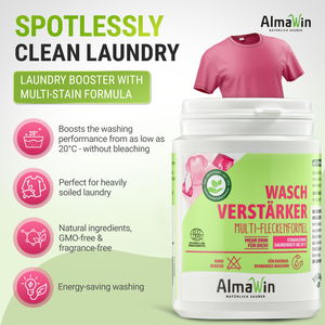 AlmaWin Custom 1 Bleach Free <b>Laundry</b> Booster 240g Organic Stain Remover Eco Friendly <b>Detergent</b> Manufacturer Private Label - Product Image 2