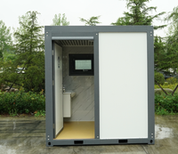 Grande toilette douche Type01A Chine fournisseur pas cher mobile luxe Camping toilettes salle de bain portable à vendre