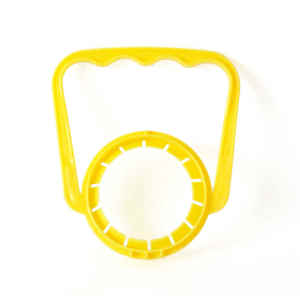 ด้ามจับขวดน้ำ HDPE 48มม. สำหรับภาชนะบรรจุ5ลิตรสีฟ้าสีเหลืองและสีขาวทนทานและด้ามจับสบาย - Product Image 1