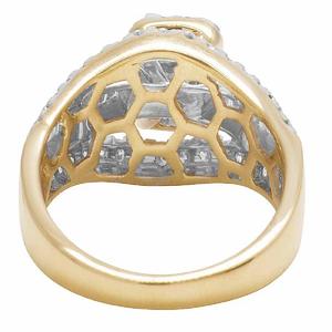 Elegante S925 plata moissanita nupcial conjunto Iced Out compromiso anillos de boda para mujeres regalo de joyería fina - Product Image 3