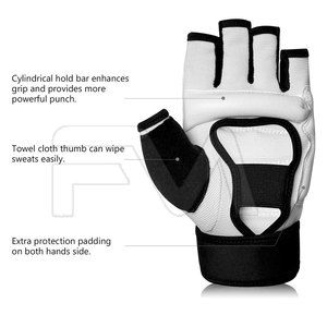 Vente directe d'usine, vêtements d'entraînement, gants de MMA, demi-doigts, vêtements de sécurité, gants de MMA pour la vente en ligne - Product Image 3