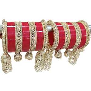 Handcrafted Bridal Bangles Sets for Girls Wholesale New Arrival Multicolor Bangles for Women Wedding Custom PK - Product Image 1