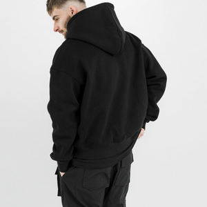 Fabricante de logotipo personalizado al por mayor de cara completa con cremallera en blanco rhinestone hombres suéter chaqueta abrigo hombres Zip Sudadera con cremallera - Product Image 2