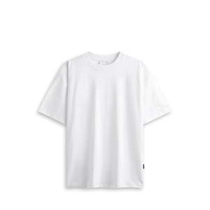 T-shirt formel pour homme, col rond, manches courtes, coupe ample, mélange polyester/coton/élasthanne, respirant - Product Image 4