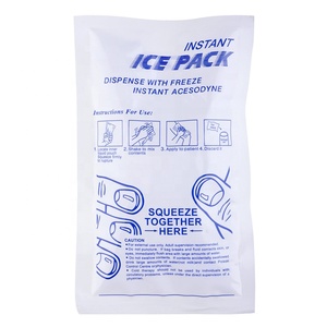 Produk penjualan terbaik paket es instan sekali pakai kompres dingin kustom untuk pertolongan pertama - Product Image 1