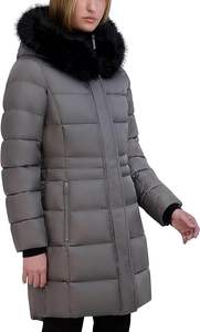 Vente en gros 2023 Veste matelassée pour femme Design personnalisé Hiver élégant 100% Matériau en polyester similaire à la veste matelassée - Product Image 4