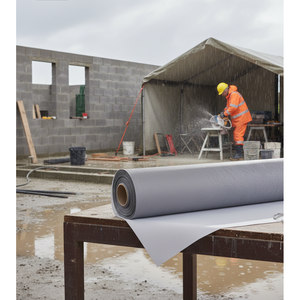 Membrana Transpirable para Techos KOSITE, HDPE PE PP, Rollo de 100M, Impermeable, Permeable al Vapor, para Construcción, Revestimiento de Paredes y Techos - Product Image 4