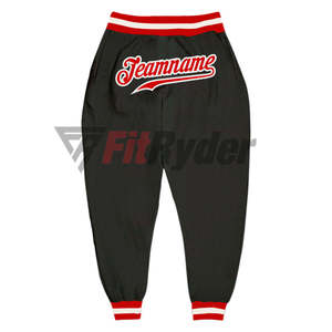 Pantalones de chándal ajustados transpirables de secado rápido para hombre al por mayor, pantalones ligeros de mezcla de algodón y poliéster, ropa deportiva con logotipo personalizado - Product Image 3