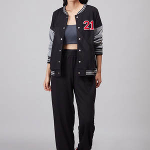 Último estilo de las mujeres Letterman chaqueta al por mayor de las mujeres Letterman chaqueta superventas Letterman chaqueta - Product Image 4