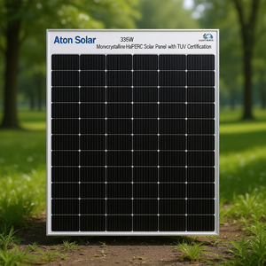 Panneau solaire monocristallin demi-cellule PERC Aton Solar 335W avec certification TUV - Product Image 3