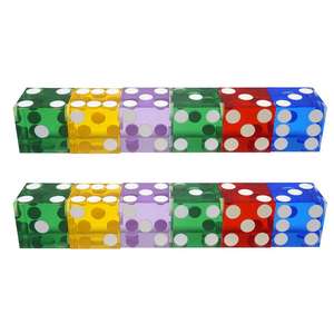 Juegos de dados de acrílico transparente de alta gama y ángulo recto, muy vendidos - Product Image 5