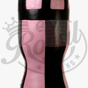 กระสอบทรายทำจากหนังคุณภาพระดับมืออาชีพสำหรับออกกำลังกายมวยคิกบ็อกซิ่ง MMA การฝึกต่อสู้ทำจาก PVC - Product Image 5