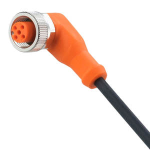 Connecteur de capteur RS 485 haute protection EVC005, fiche M12 à angle droit 5 broches, câble de 5 m - Product Image 3