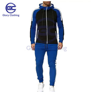 2024 venta al por mayor hombres cremallera chándal ropa deportiva entrenamiento chándal personalizado hombres Jogging cremallera chándal para hombres - Product Image 4