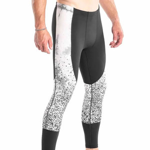 Leggings Profesionales para Hombre, Logotipo Personalizado Impreso, Diseño de Compresión Ligero, Tejido de Punto de Alta Calidad - Product Image 4