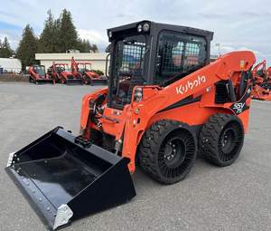 Chargeuse compacte sur chenilles Kubota avec moteur puissant, chargeuse frontale, machine de construction, d'occasion, prête à la livraison, fabriquée par ASV - Product Image 2